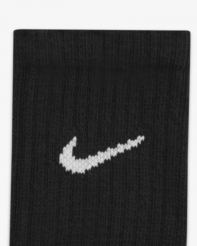 Pack 3 calcetines largos Nike Cushioned black