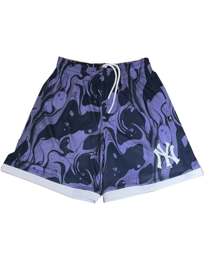 Shorts basket 47 Brand NY Yankees Enamel Twist purple black white