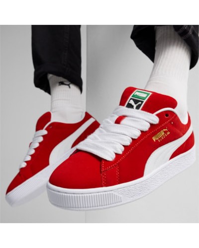 Zapatillas Puma Suede XL red white