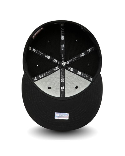 Gorra cerrada New Era Chicago White Sox black white