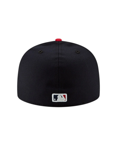 Gorra cerrada New Era 59Fifty Atlanta Braves navy red