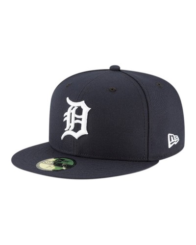 Gorra cerrada New Era 59Fifty Detroit Tigers MLB Authentic navy