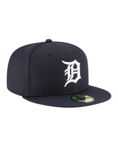 Gorra cerrada New Era 59Fifty Detroit Tigers MLB Authentic navy