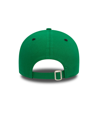 Gorra curva strapback New Era 9Forty Boston Celtics green black