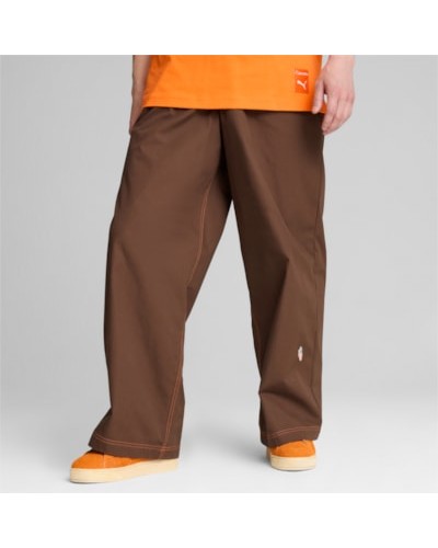 Pantalones cargo PUMA X Carrots brown orange