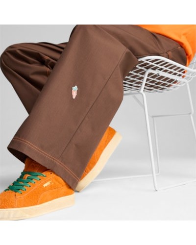 Pantalones cargo PUMA X Carrots brown orange