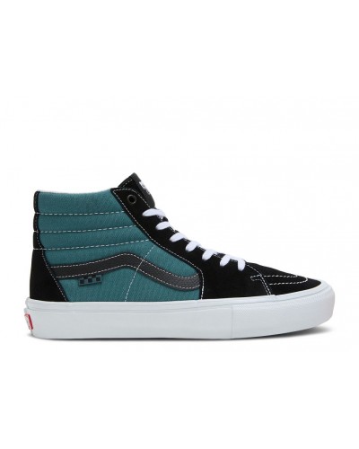 Zapatillas Vans Skate SK8 Hi safari black teal