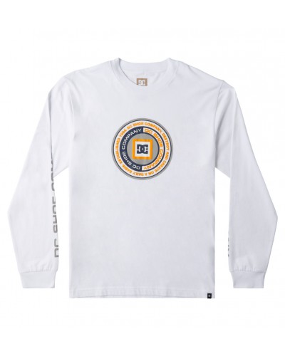 Camiseta manga larga DC Shoes Throwback white