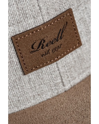 Gorra plana Reell Suede heather light grey