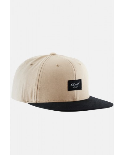 Gorra plana Reell Pitchout amber brown black