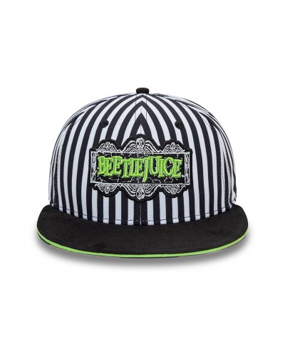 Gorra plana New Era 9Fifty Beetlejuice stripes