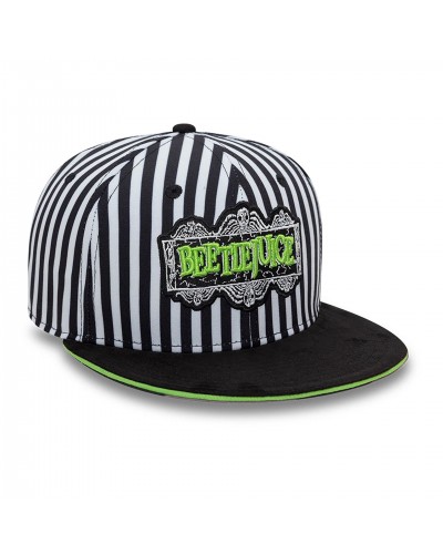 Gorra plana New Era 9Fifty Beetlejuice stripes