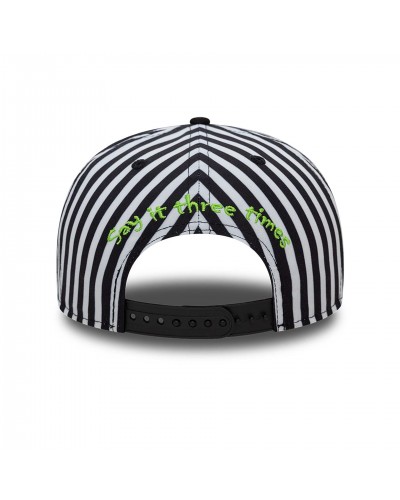 Gorra plana New Era 9Fifty Beetlejuice stripes