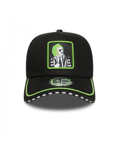 Gorra curva New Era 9 Forty E Frame Beetlejuice Piping black