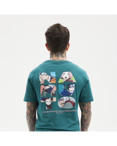 Camiseta Hydroponic Naruto Type SS 02 teal green