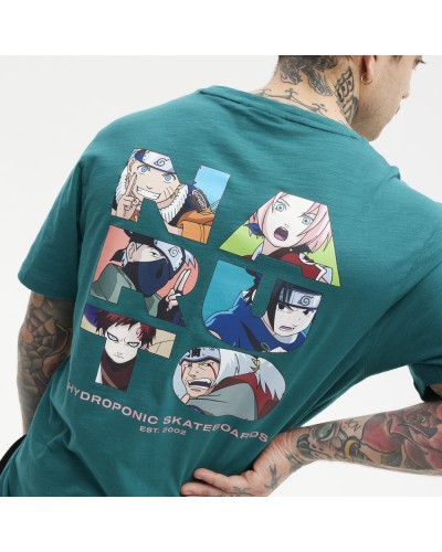 Camiseta Hydroponic Naruto Type SS 02 teal green