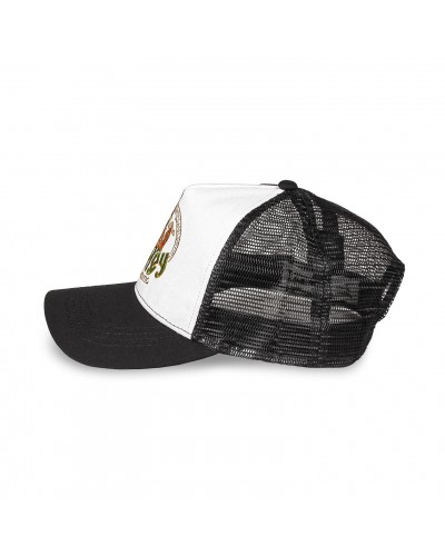 Gorra trucker Grimey The Lower Depths black white