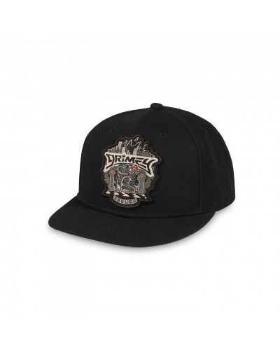 Gorra plana Grimey Deeper black