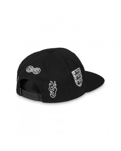 Gorra plana Grimey Saoirse black