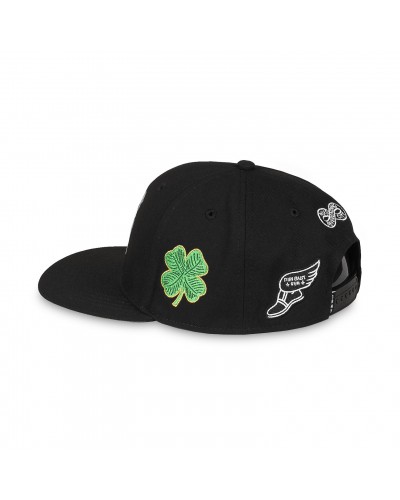 Gorra plana Grimey Saoirse black