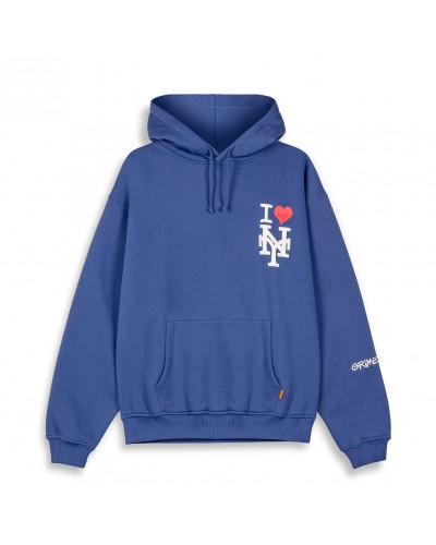 Sudadera capucha Grimey Boys vintage royal blue