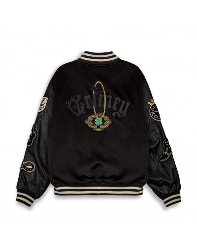 Chaqueta baseball Grimey Saoirse black