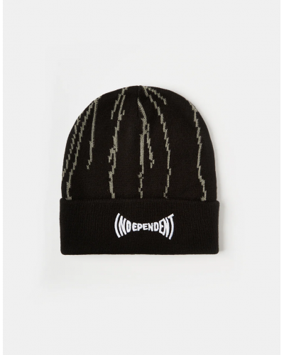 Gorro invierno Independent Lightning Stripe black