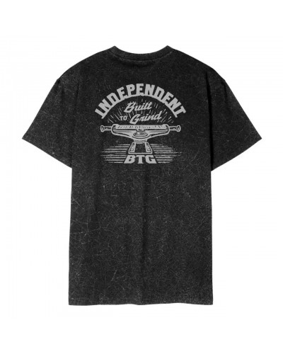 Camiseta Independent BTG Lino Truck mineral wash black