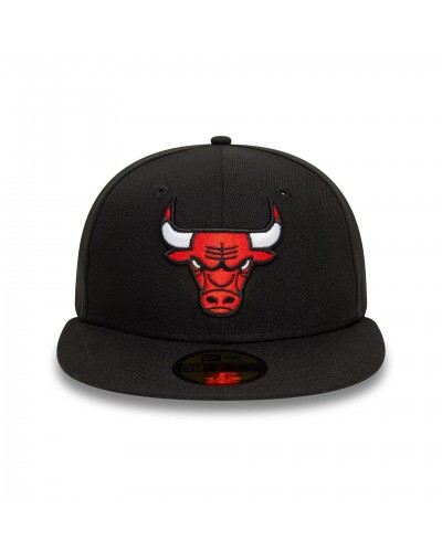 Gorra cerrada New Era 59Fifty Chicago Bulls Essential black