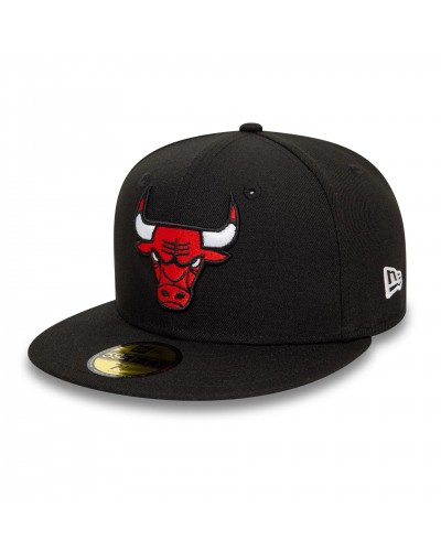 Gorra cerrada New Era 59Fifty Chicago Bulls Essential black