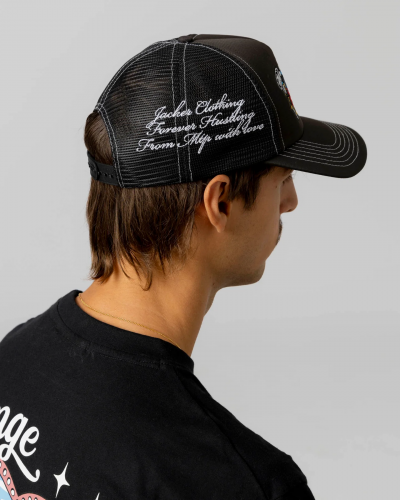 Gorra trucker Jacker Big Pharma black