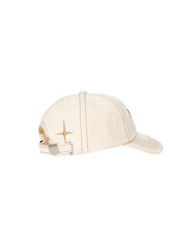 Gorra curva desestructurada Jacker Freedom Writerz beige