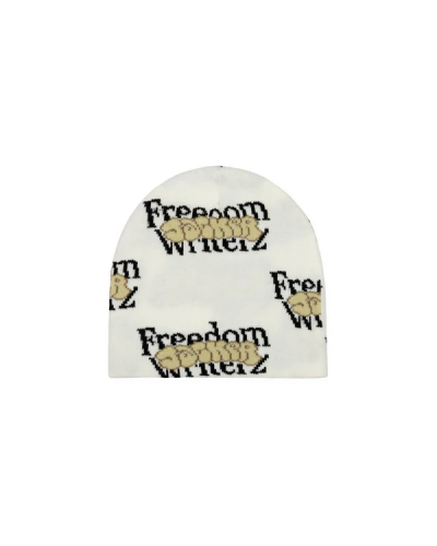 Gorro invierno Jacker Freedom Writerz beige