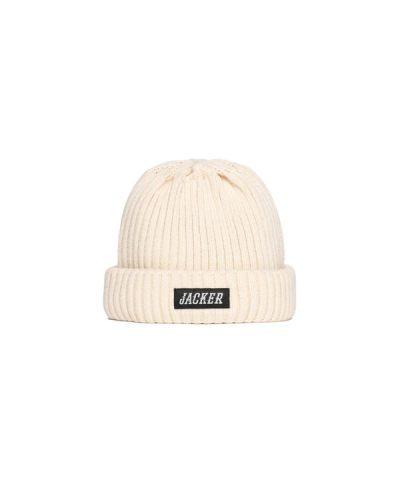 Gorro invierno Jacker Team Logo beige