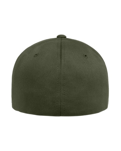 Gorra curva cerrada Flexfit olive