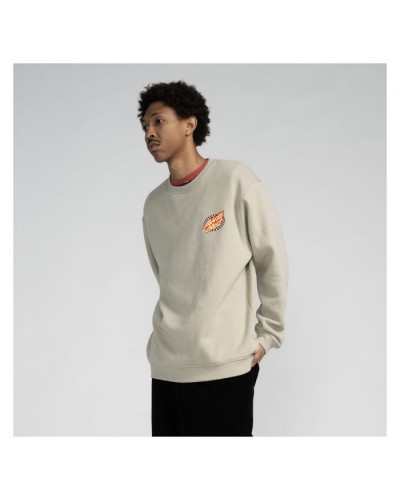 Sudadera crewneck Santa Cruz Oval Flame