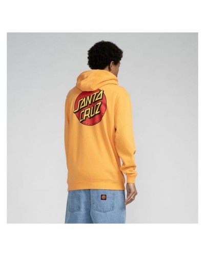 Sudadera capucha Santa Cruz Classic Dot Chest apricot