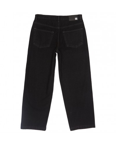 Pantalón vaquero baggy DC Shoes Worker black tint