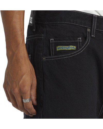 Pantalón vaquero baggy DC Shoes Worker black tint