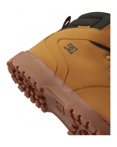 Botas cuero DC Shoes Peary TR wheat black