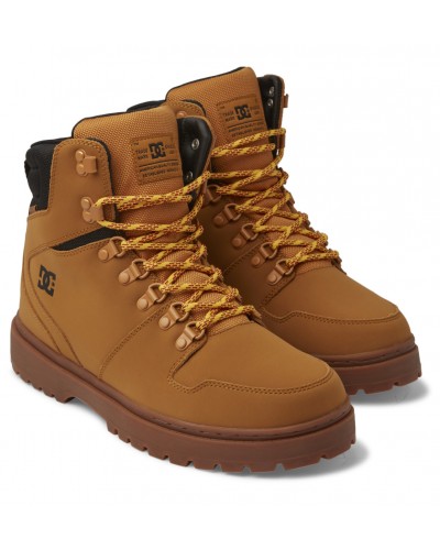 Botas cuero DC Shoes Peary TR wheat black