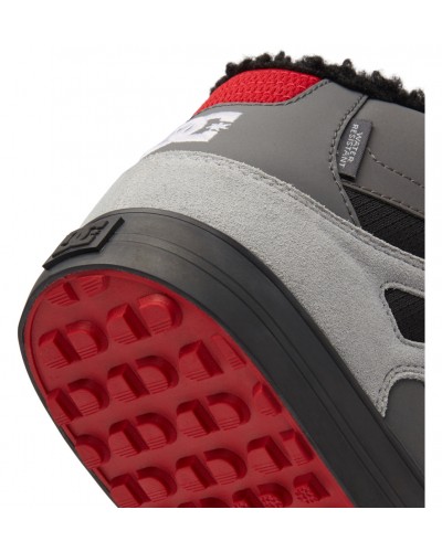 Botines DC Shoes Pure High Top WC Wnt grey black red