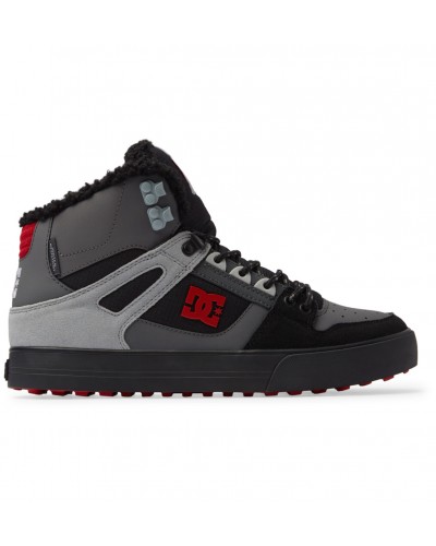 Botines DC Shoes Pure High Top WC Wnt grey black red