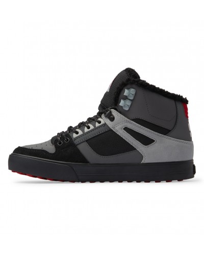 Botines DC Shoes Pure High Top WC Wnt grey black red