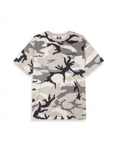 Camiseta Grimey Follow the Dollar white camo