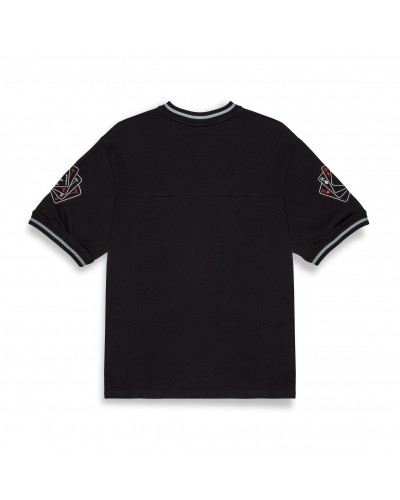 Camiseta oversize Grimey Deeper V neck black