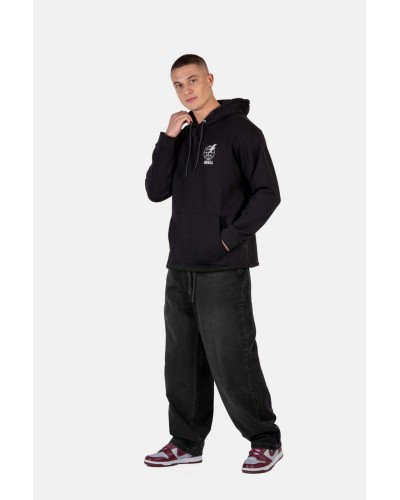 Pantalón baggy Reell Worker Classic black wash