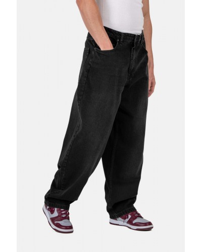 Pantalón baggy Reell Worker Classic black wash