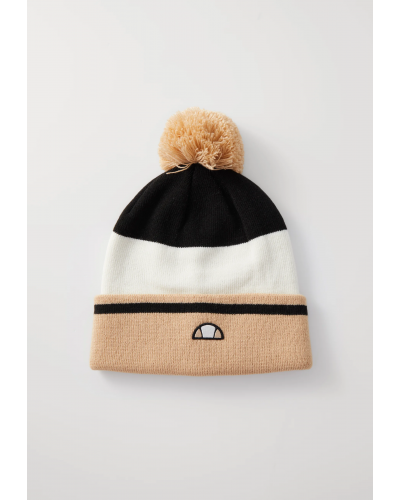 Gorro invierno pom pom Ellesse Zando black beige