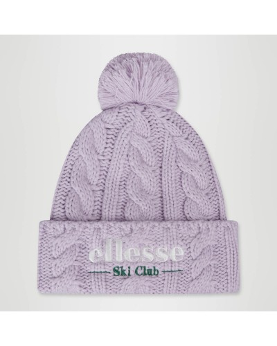 Gorro invierno pom pom Ellesse Sanga lila